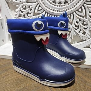 Stride Rite 360 Bellamy Blue Monster Kids Boots Boys 10
